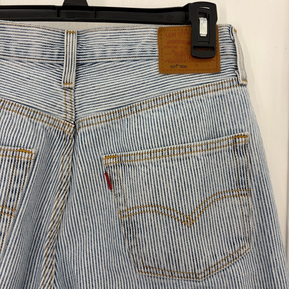 Levis 501 90s premium W 28 32 jeans pinstripe